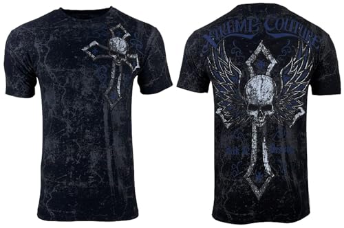 Xtreme Couture by Affliction Men's T-Shirt Stone Warrior