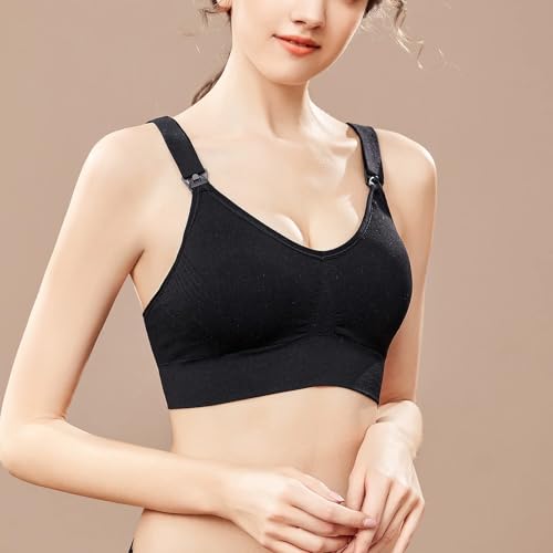Image of Celary Bra for Woman|| Lightly Padded Maternity||Feeding Bra for Women||Nursing ||Ultra Lightweight|| Soft and Smooth Cotton|| Removable Pads