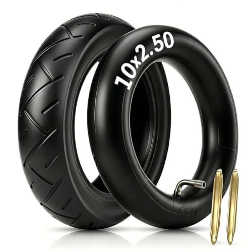ELVANO 10×2.5 Electric Scooter Tire & Tube Set, Pneumatic Tire