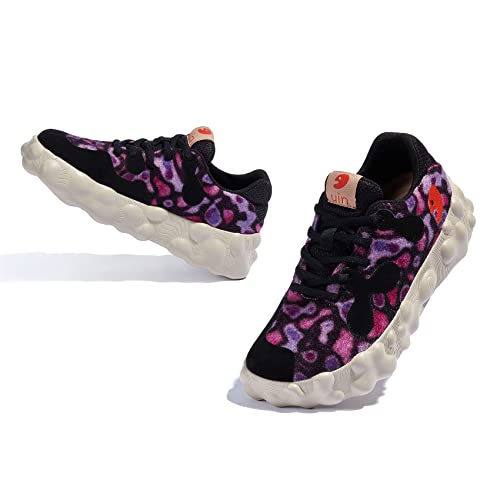 UIN Women's Walking Travel Shoes Slip On Casual Lightweight Wide Toe Chunky Fashion Sneaker Figueras - Image 5