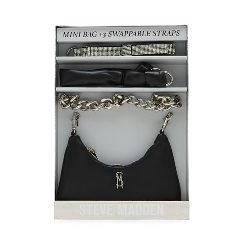 Steve Madden CHRIS Shoulder Bag with Swappable Straps Gift Set2
