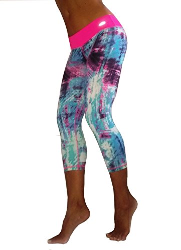 Mallas deportivas Capri Supplex Babalu Fitness para yoga y gym