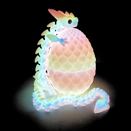 3D Printed Dragon Eggs with Inside Dragon Easter Basket Toys
