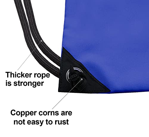 Image of HOLYLUCK Drawstring Backpack Bag Sport Gym Sackpack