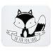 Price comparison product image Mouse MAT 42 Funny Quotes & Saying Mouse Pad, for Fox Sake Rectangle Non-Slip Rubber Mousepad Mouse Pads Mouse Mats Case Cover
