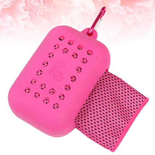 Toalha de resfriamento portátil BESPORTBLE, toalha de secagem rápida, respirável, faixa para pescoço