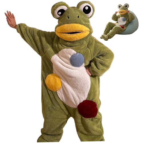 Combinaison pyjama grenouille complète, une idée cadeau originale pour Halloween et Noël