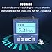 JOSBY 0-20MG/L Freshwater Quality Tester, LCD Screen Display Dissolved Oxygen Meter with Controller, 0.01MG Industrial Sludge Concentration Analyzer, Water Monitor Detector, for Aquaculture, Sewage