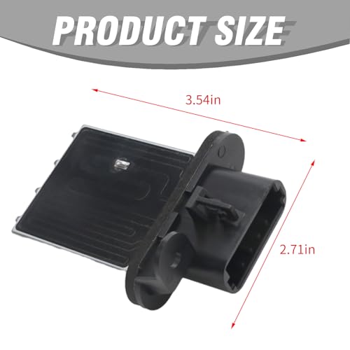 Image of 973-582 HVAC Blower Motor Fan Resistor Control Module, Replacement for Toyota Tacoma 2005-2017 Replaces 8713804052 8713804050 JA1772 RU1435 4P1650