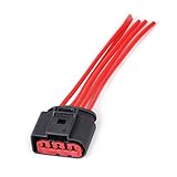 Kompatibel:5-poliger Stecker für den Massendurchfluss-Sensor (MAF); 1999-2001 Volkswagen Golf mit 2.0L Mot