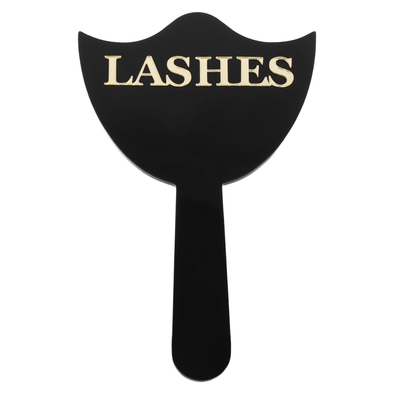 Gatuida Miroir à Cils pour Extensions de Cils, Miroir portatif en Acrylique, Compact et idéal pour Les Voyages et la Coiffure.