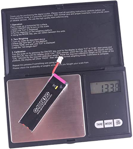 4 Stück 450mAh 1S HV 3,8V LiPo Akku 80C JST-PH 2.0 PowerWhoop mCPX Anschluss für EMAX Tinyhawk Bürstenlose Micro Racing… – Bild 7