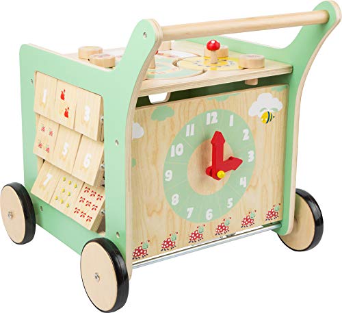 Small Foot 10947 Baby Walker Move it, gemaakt van 100% FSC-gecertificeerd hout, motoractiviteit speelgoed en wandelen… - Afbeelding 5