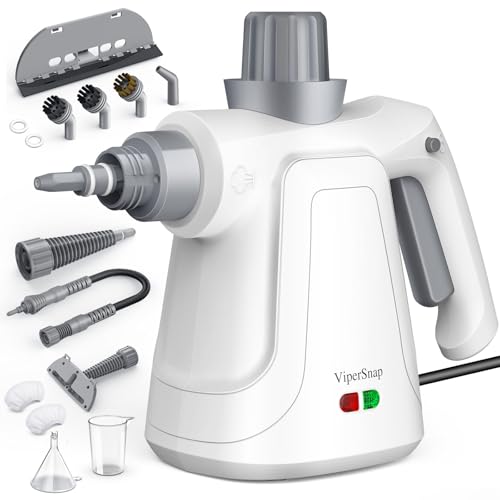 Steam Cleaner, 15.2OZ Hands-free Steamer for Cleaning with 14PCS ...