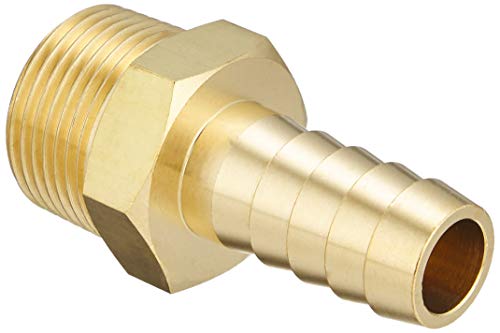 フローバル ホースニップル 黄銅製ねじ込継手 GHN-0821 1"x21