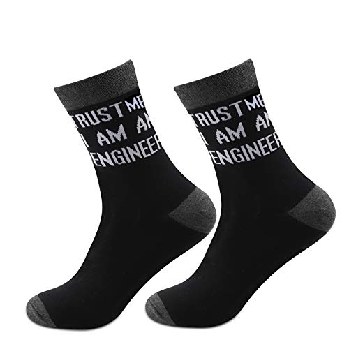 MBMSO Engineer Socks - 2 Pairs Funny Engineering Socks Gag Gifts