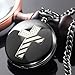 Tiong Bible Verse Pocket Watch Vintage Quartz Pocket Watches Cross American Flag Pattern with Chain Christmas Graduation Birthday Gifts Father's Day
