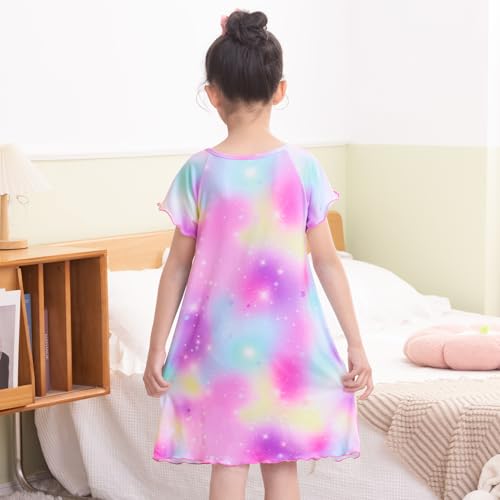 ICOSY Girls Nightgowns Matching Doll & Girls Pajamas Clothes Sleepwear for American 18" Girl Doll4