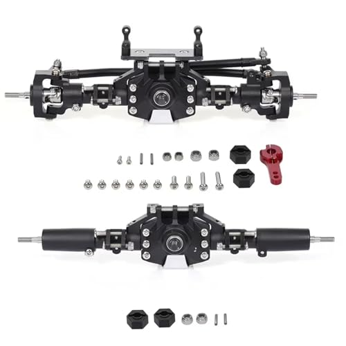 Essieu chenille Axial SCX10 II 90047 : kit pont avant arrière pour crawler RC