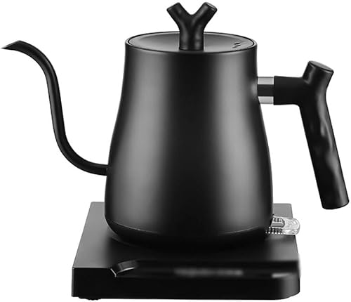 HOUKAI Café hervidor eléctrico cuello de cisne hervidor de agua Samovar control de temperatura tetera doméstica