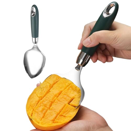 Coupe-mangue - Sécateur de cuisine pour fruits - Sans poignée coulissante - Pour fruits du dragon, pastèque