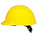 3M 2033445 Pinlock Hard Vented Hat Yellow