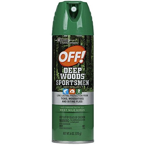 Off! Deep Woods Sportsman Insect Repellent 6 Oz (3 Pack)