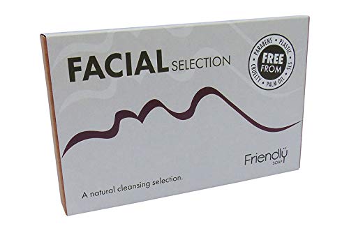 Friendly Soap Facial Selection, 4 X Natural Cleansing Soap Bars