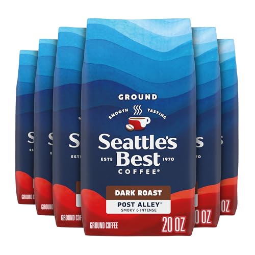 Save on Seattle's Best Dark Roast Ground Coffee - 6 Bags