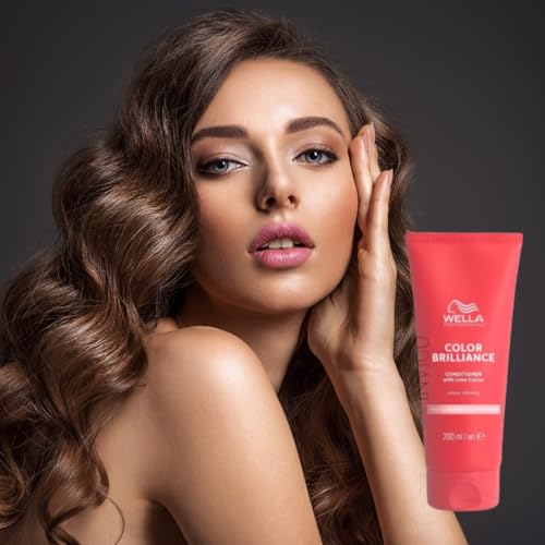 Hair Care Pack Bundle for Coloured Hair with Wella Invigo Color Brilliance Fine Hair Shampoo 300ml, Wella Invigo Brilliance Fine Hair Color Conditioner 200ml Langley Green Wet and Dry Bobble - Image 6