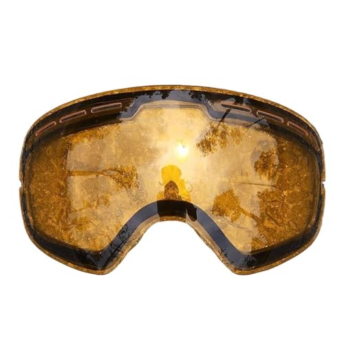 Lentille nuageuse ensoleillée de ski pour rouler par tous les temps cet hiver