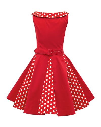 BlackButterfly Kinder 'Alexia' Vintage Polka-Dots Kleid im...