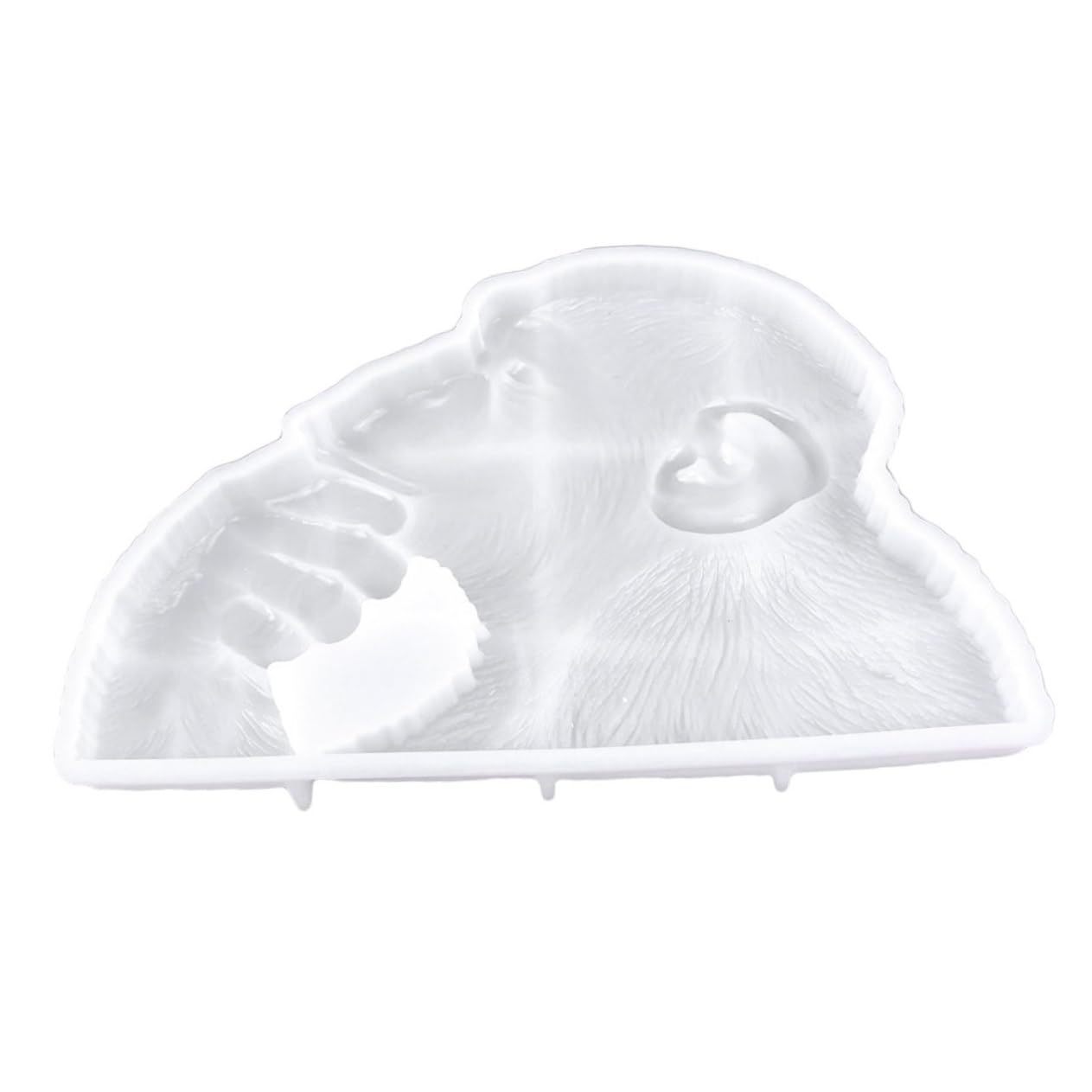 Housoutil 4 Pièces Moule Silicone Forme de Moule Diy Flexible pour Décorations Artisanales pour Personnalisées Amusants