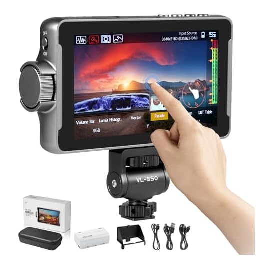 VILTROX DC-550 Pro Touch Screen Monitor