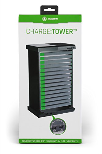 Snakebyte Xbox One Charge: Tower - Games Storage Tower For 15 Games Including 2 Usb Ports To Charge Your Controller / Gamepad For Xbox One Usb Charging Station #TOP4