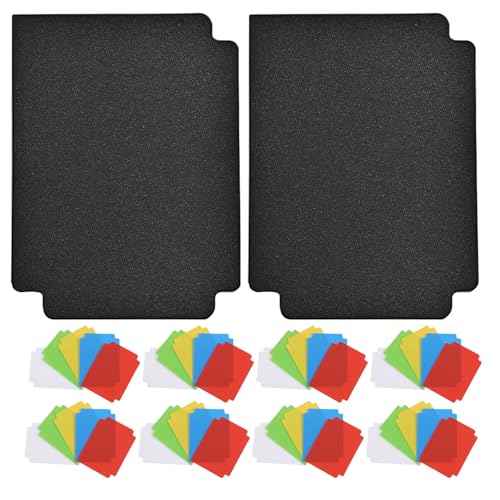 Separadores para tarjetas coleccionables organizadores con pestañas codificadas por colores