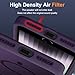 MOCCA Strong Magnetic for iPhone SE Case 2022/iPhone SE 2020 Case/iPhone 7 Case/iPhone 8 Case [Compatible with Magsafe] Slim Thin Translucent Matte Protective Cover Phone Case 4.7'', Deep Purple