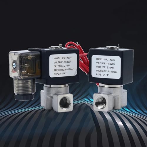 Électrovanne électrique SS304 pour stopper les fuites d'eau et d'air en circuit 24V - 6