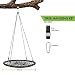 KHOMO GEAR Columpio Redondo XL 100cm de Diámetro - Conjunto Kit de...