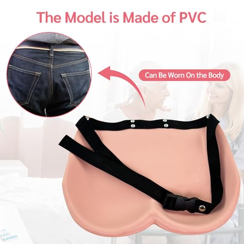 Image of Decubitus Ulcer Training Model, PVC Bedsores Pressure Sore Model 4 Stages of Bedsores - Decubitus Wound Care Kit for Medical Pratice Training Teaching Model