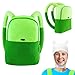 Wonder Collection Finn Backpack Costume for Adventure Time - Cosplay The human Finn - Green Halloween Backpack