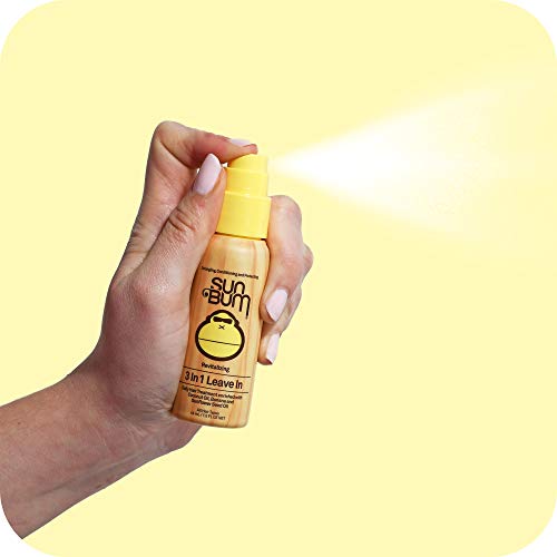 Sun Bum Revitalizing 3 In 1 Leave In Hair Conditioner, 1.5 Oz, Pack Of 3 #TOP2