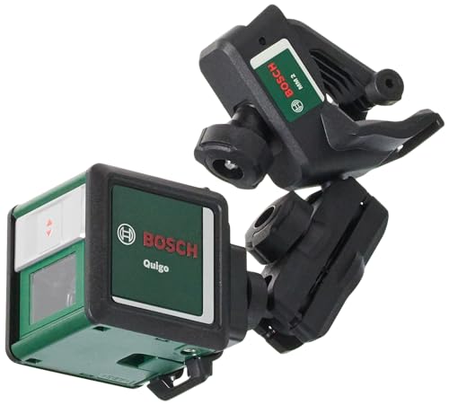 Nivel láser Bosch Quigo III de cruz y 10 metros para solucionar paredes torcidas al instalar muebles 3