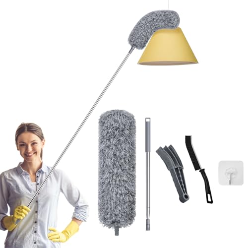 5PCS Cepillos Lavables para Eliminar el Polvo de Puertas y Ventanas para Limpiar su Casa O Oficina Desde Suelos Ventanas Muebles hasta Techos