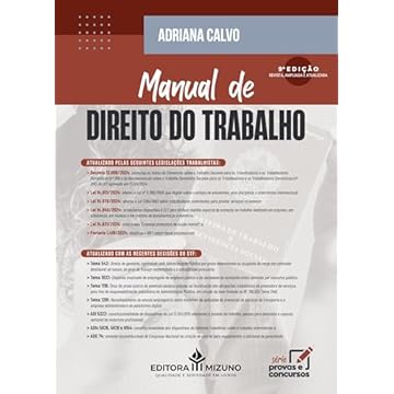 Capa do livro Manual de Direito do Trabalho 9ª edição (2025)