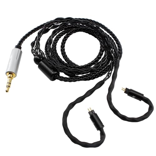 Cable IEM de 0,78 mm Youkamoo para eliminar interferencias en auriculares KZ BL03 y TRN V90 de 1,2 m 6