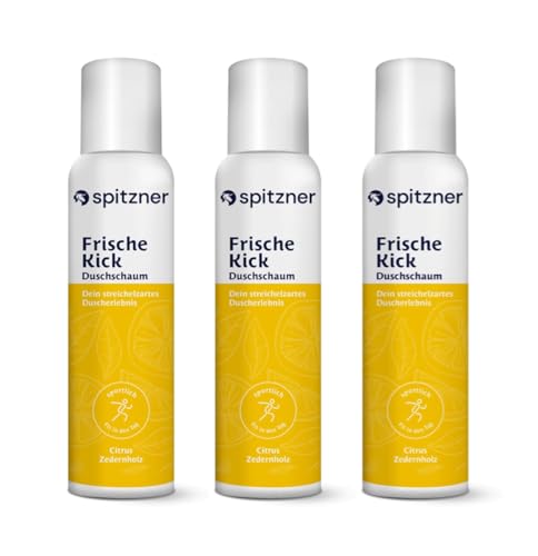 Spitzner Duschschaum Citrus-Ceder 3x150ml Vorteilspack