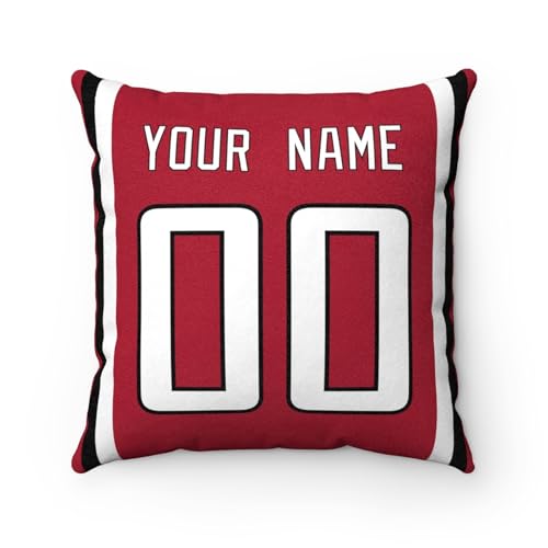 Image of ANTKING Throw Pillow 2 Pack Custom Any Name and Number Personalized Gift for Men Women Boys