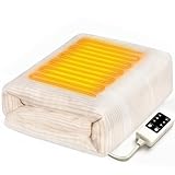 電気毛布 掛け 敷き兼用【3分速暖・AI加熱保護機能】140×80cm 省エネ 丸洗い可 3段温度調節 5段階タイマー 過熱保護 電磁波カット 両面使用可能 ダニ退治 頭寒足熱 切り忘れ防止 電気ひざ掛け 電気ブランケット 膝掛け 肩かけ 毛玉なし 暖房器具 ギフト 収納便利 シングル