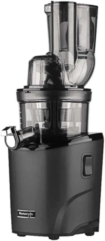 REVO830S Slow Juicer - Double Mouthpiece, Cold Press, Automatic Cutting System - Matt Black